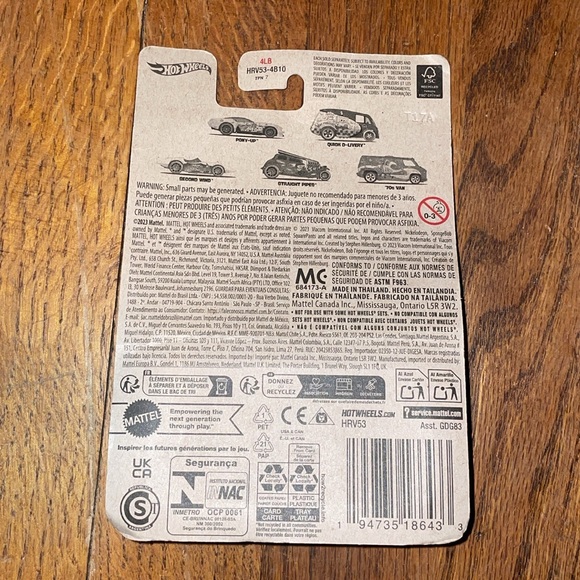 •HOT WHEELS•NWT SPONGEBOB 25TH ANNIVERSARY HOT WHEELS TOY CAR 8+ YEARS OLD - Picture 5 of 7